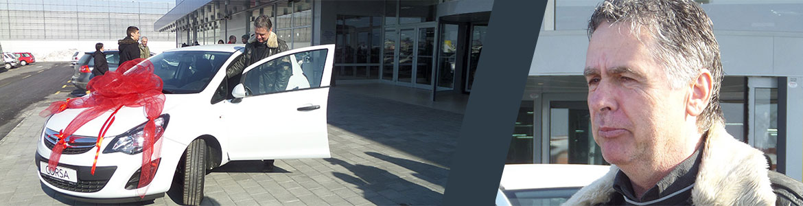 Nagradna igra - Dobitnik Opel Corse