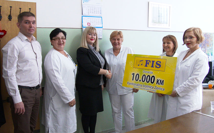 Snežana Gudelj donirala 10 000 KM Kantonalnoj bolnici Zenica