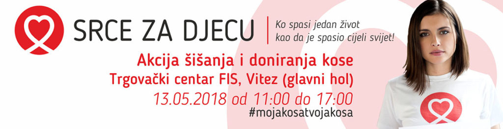 Akcija doniranja kose za djecu oboljelu od malignih oboljenja u FIS-u u Vitezu