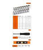 Set alata u koferu 84/1 Kseibi - Slika 6