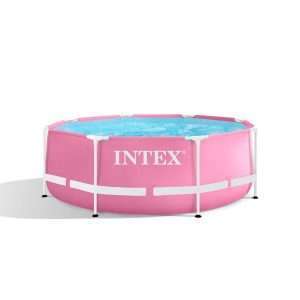 Bazen sa metalnim okvirom 244cm x 76cm 28290NP roza INTEX