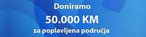 FIS d.o.o Vitez donirao 50.000 KM pomoći općinama pogođenim poplavama