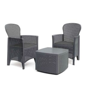 Rattan set TREE antracit TREC08AN