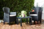 Rattan set TREE antracit TREC08AN - Slika 2