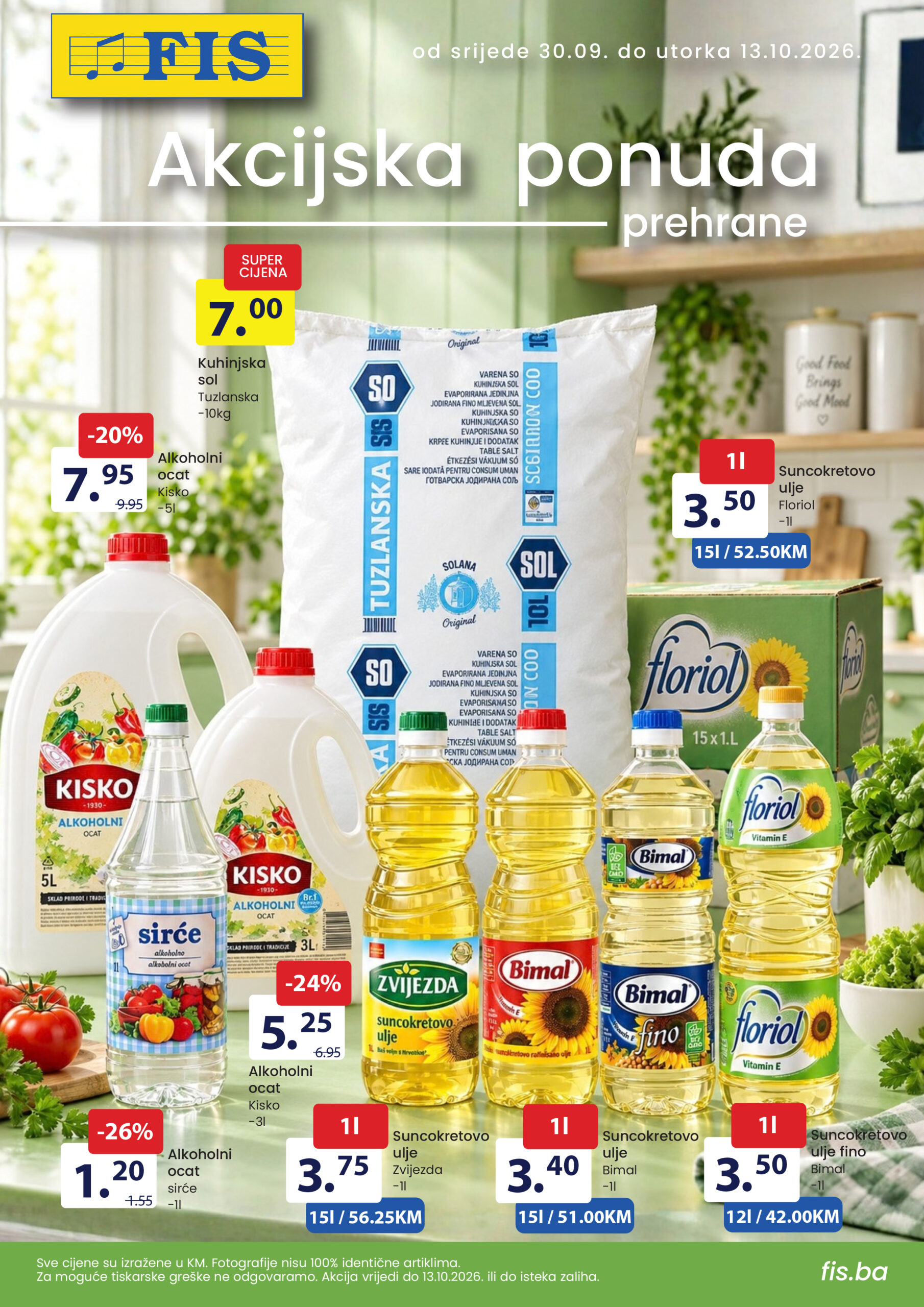 Akcija prehrane 30.09.-13.10.2026. · naslovna strana