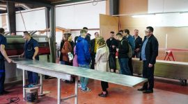 Studenti Mašinskog i Politehničkog fakulteta iz Zenice u posjeti FIS-ovoj proizvodnji namještaja Ambyenta